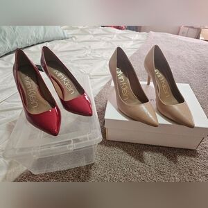 2 sets of Calvin Klein High Heels